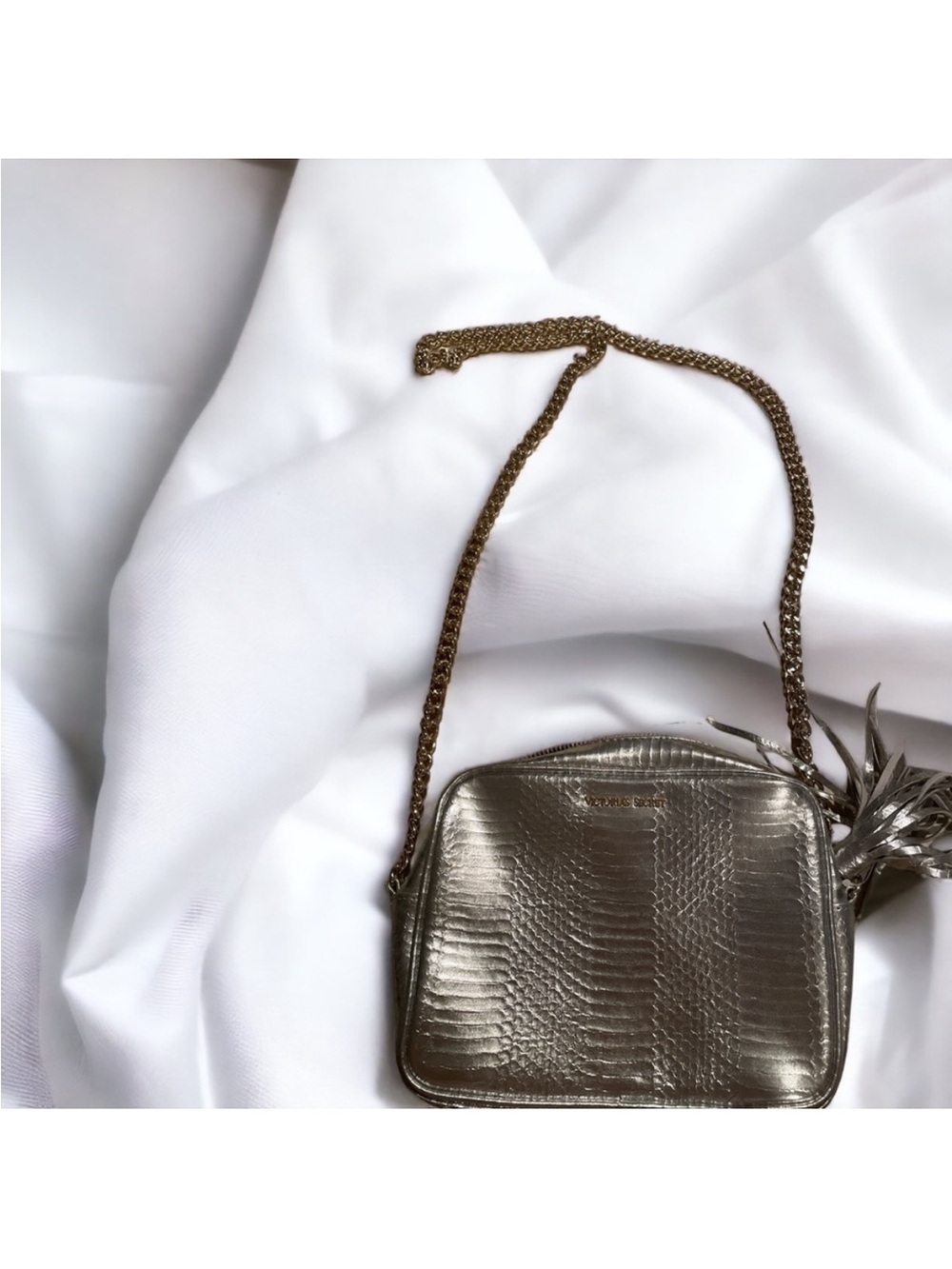 Victoria's Secret Metallic Crossbody Bag -